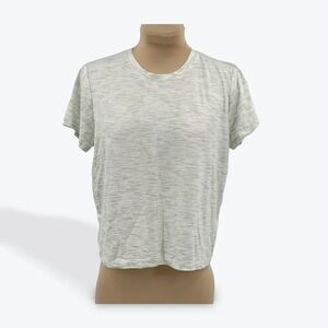 Splendid‎ Women's XS Heathered Green Short Sleeve Crew Neck T-Shirt